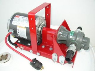   GPM Gear Pump Waste Oil Transfer Heaters,Burners,Furnace,Dayton Motor