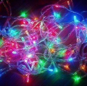 220V 10M 100 LED String Fairy Lights Christmas wedding Party light 