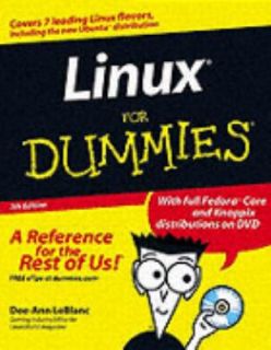 Linux for Dummies by Dee Ann LeBlanc 2006, Paperback, Revised