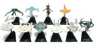 Star Trek ship figures VOL.1 set of 10 Furuta Japan