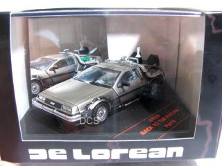DeLorean Back To The Future II Movie Car 1/43 Diecast