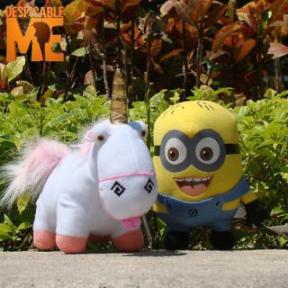 Despicable Me Plush Toy Jorge & Unicorn 2PCS Movie Character Stuffed 