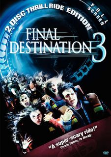 Final Destination 3 DVD, 2006, 2 Disc Set, Full Frame Special Edition 