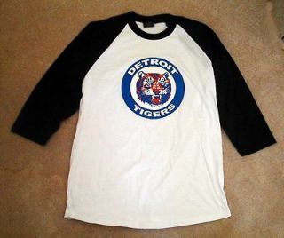 DETROIT TIGERS BASEBALL JERSEY Vintage T Shirt/ SZ S