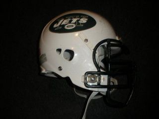 Mike DeVito 2011 2012 NY Jets Game Worn Helmet   Meigray & NY Jets 