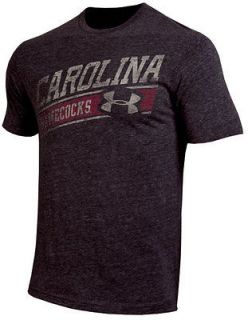   Carolina Gamecocks Under Armour Diagonal Graphic Tri Blend T Shirt