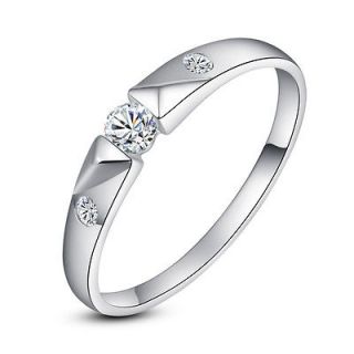 ViVi H & A  Signity Star Diamond Ring 8486a
