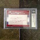 Mike Ditka Leaf Sports Icons Autograph Cuts HOF 2011 4/4 1/1 Chicago 