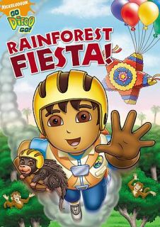 Go, Diego, Go   Rainforest Fiesta DVD, 2009, Sensormatic