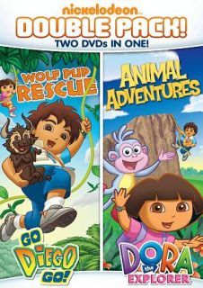   Adventures Go Diego Go Wolf Pup Rescue DVD, 2012, 2 Disc Set