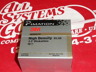 Floppy Disks   High Density DS,HD   Unformatted   10 Pack