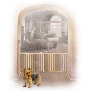 MidWest Expandable Wood/Plastic Dog Pet Gate 24 High