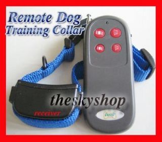 Remote Vibration Dog Anti Bark Barking Training Collar CA#B