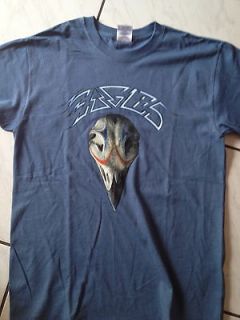 THE EAGLES LONG ROAD TO EDEN TOUR 2008 SMALL BLUE T SHIRT VINTAGE NEW 