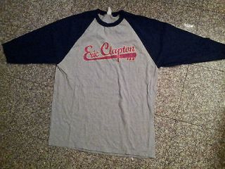 Mint Condition Eric Clapton 2004 Tour Jersey Tee Shirt SZ XL Free 
