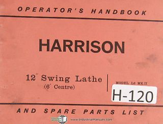 harrison lathe in Manufacturing & Metalworking