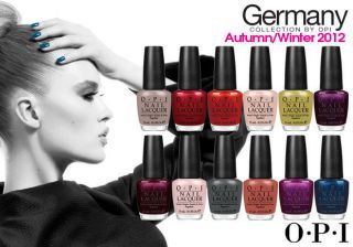 2012 fall   The Germany Collection by OPI   Nail Polish *** All 12 
