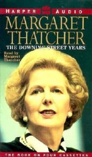 Downing Street Years by Margaret Thatcher 1993, Cassette, Abridged 