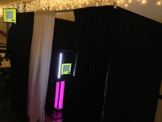 Portable enclosed or open photobooth. Mobile photo booth