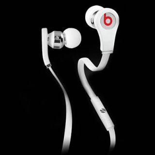 White Monster Beats By Dr Dre Tour In Ear Buds Headphones with 