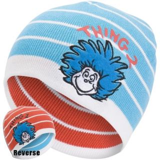 Dr Seuss   Thing 1 & Thing 2 Reversible Beanie