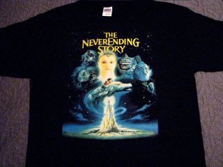 the neverending story AURYN t shirt movie all ages cult classic atreyu 