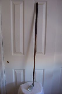 ANTIQUE VERY OLD WOOD SHAFT GOLF CLUB 1900S