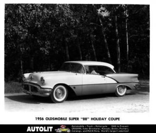 1956 Oldsmobile Super 88 Holiday Coupe Factory Photo