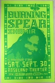 Peter tosh,Burning Spear,sizzla,Haile Selassie) poster  Marley