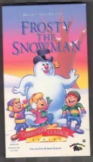 Frosty the Snowman VHS VIDEO ORIGINAL CBS NEW