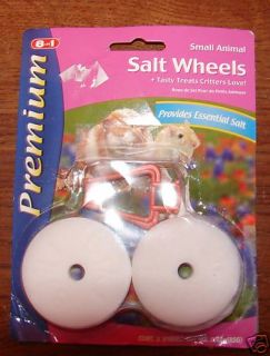 in 1 Small Animal Salt Wheel Hamster Rabbit Gerbil