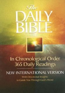 Daily Bible NIV Compact 2005, Hardcover, Reprint