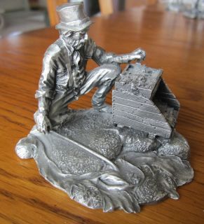   Prospector Figurine by Chapel PEOPLE OF THE OLD WEST Franklin Mint