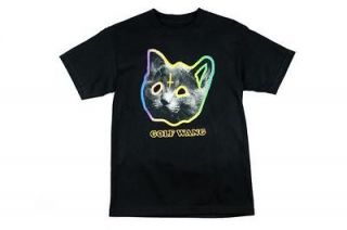 Odd Future Golf Wang Black Cat Tee Shirt Size S XXL