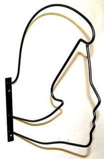 Wire Art deco Head Hat Stand display NR USA Millinery