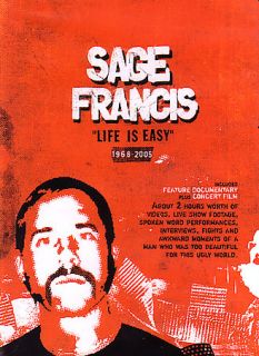 Sage Francis   Life is Easy 1968 2005 DVD, 2006