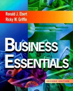 Business Essentials by Ronald J. Ebert 1997, Hardcover