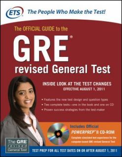 The Official Guide to the NEW GRE by Educational Testing Service