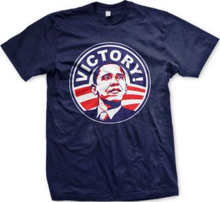 Obama Victory 2012 Mens T Shirt Tee President Barack Forward Election 
