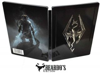 Elder Scrolls V 5  SKYRIM Steelbook Case Collectible Limited Rare 
