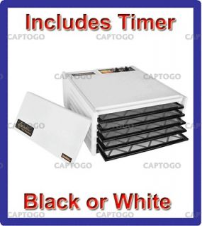 NEW Excalibur 3526T 5 Tray Food Dehydrator with Timer