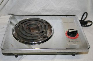   Dominion Portable 1100 WATT Electric Burner Hot Plate **WORKS WELL