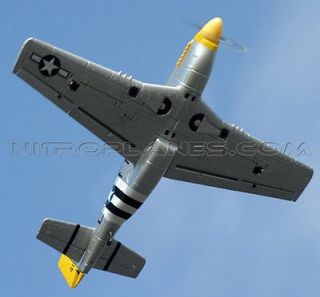 Large 1200mm P 51 Mustang Ready To Fly Electric RC Airplane Plane