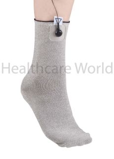 CONDUCTIVE SOCK FOR TENS MACHINES ELECTROTHERAPY GARMENT