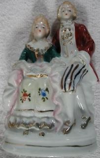 1950‘s Fancy Man & Lady Figurine~Made in Occupied Japan