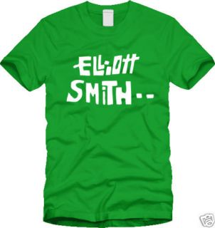 New ELLIOTT SMITH T SHIRT indie acoustic elliot S M L X