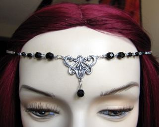 ELVEN Medieval RENAISSANCE Crown/CIRCLET/Headpiece ELF Silver Filigree 