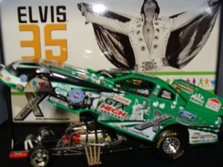 JOHN FORCE 2012 CASTROL / ELVIS 25TH ANNIVERSARY FORD MUSTANG FUNNY 