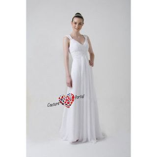 Column V neck Watteau Train Satin Draped Wedding Dress