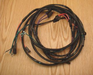 1957 CHEVY TRUCK STARTER WIRE HARNESS 8 cyl with Manual Transmission 